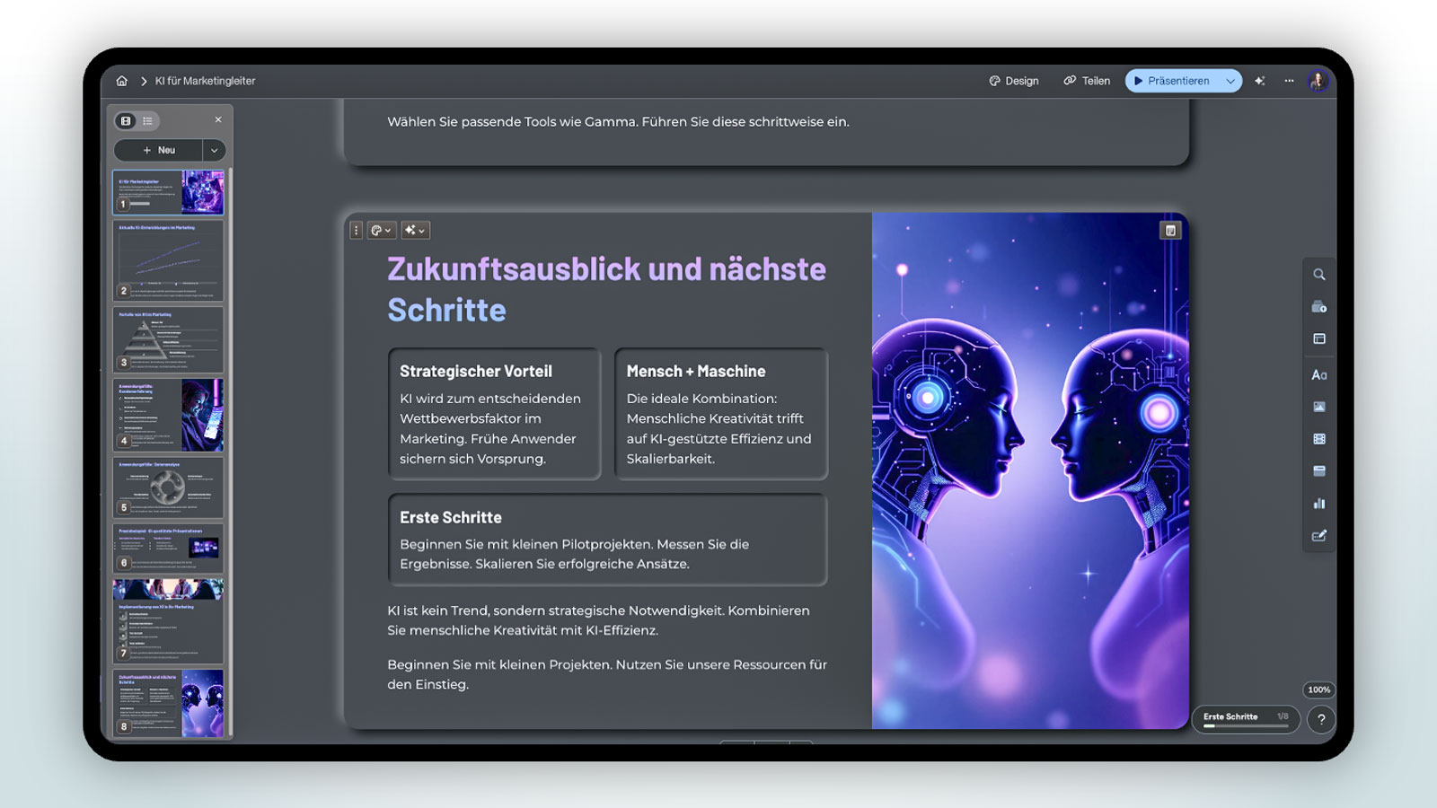 Von Prompt bis Pitch